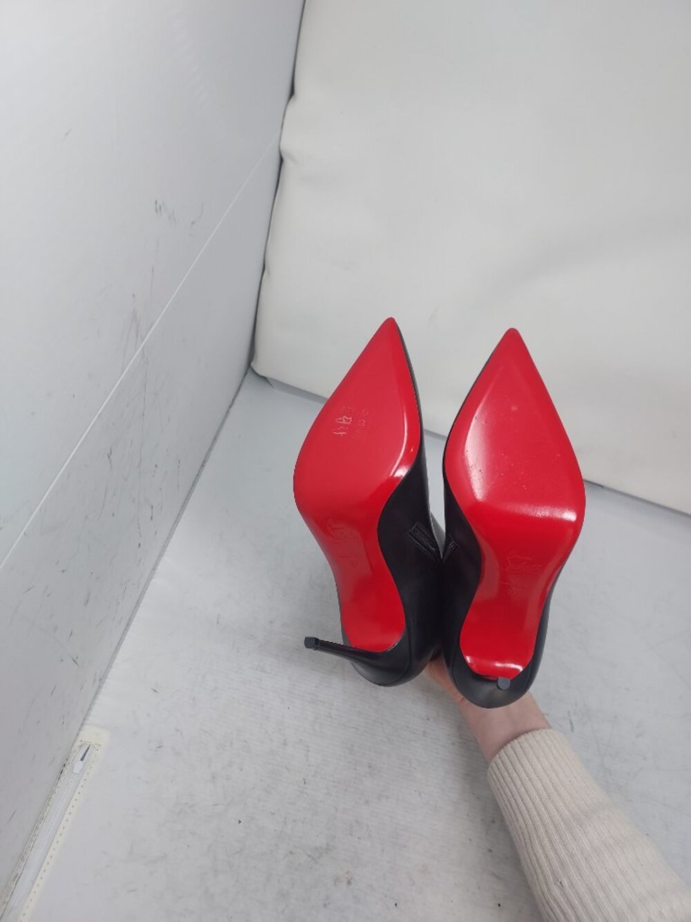 CHRISTIAN LOUBOUTIN Black So Kate Ankle Boot - Picture 2 of 12